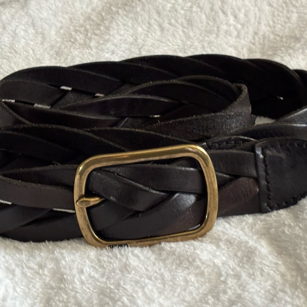Lauren Ralph Lauren Black Leather Bag